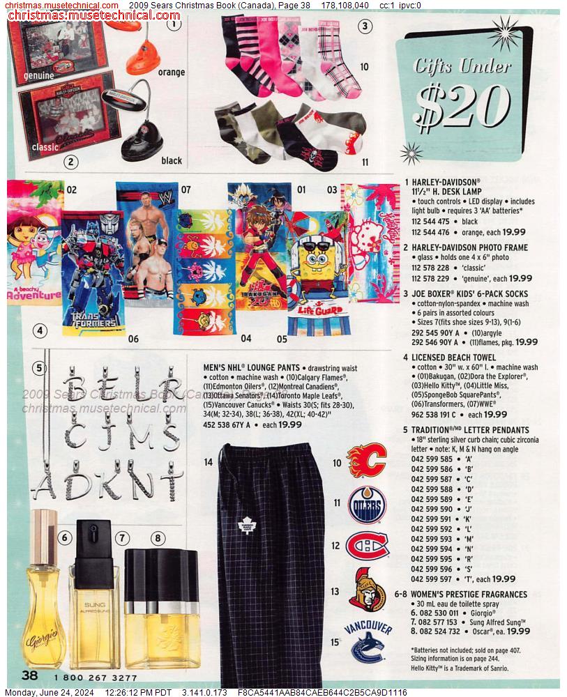 2009 Sears Christmas Book (Canada), Page 38