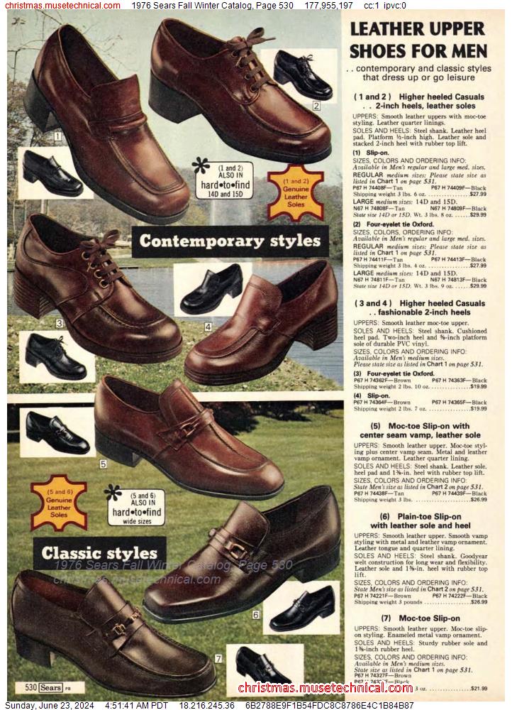 1976 Sears Fall Winter Catalog, Page 530