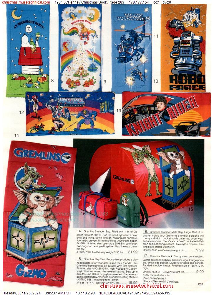 1984 JCPenney Christmas Book, Page 283