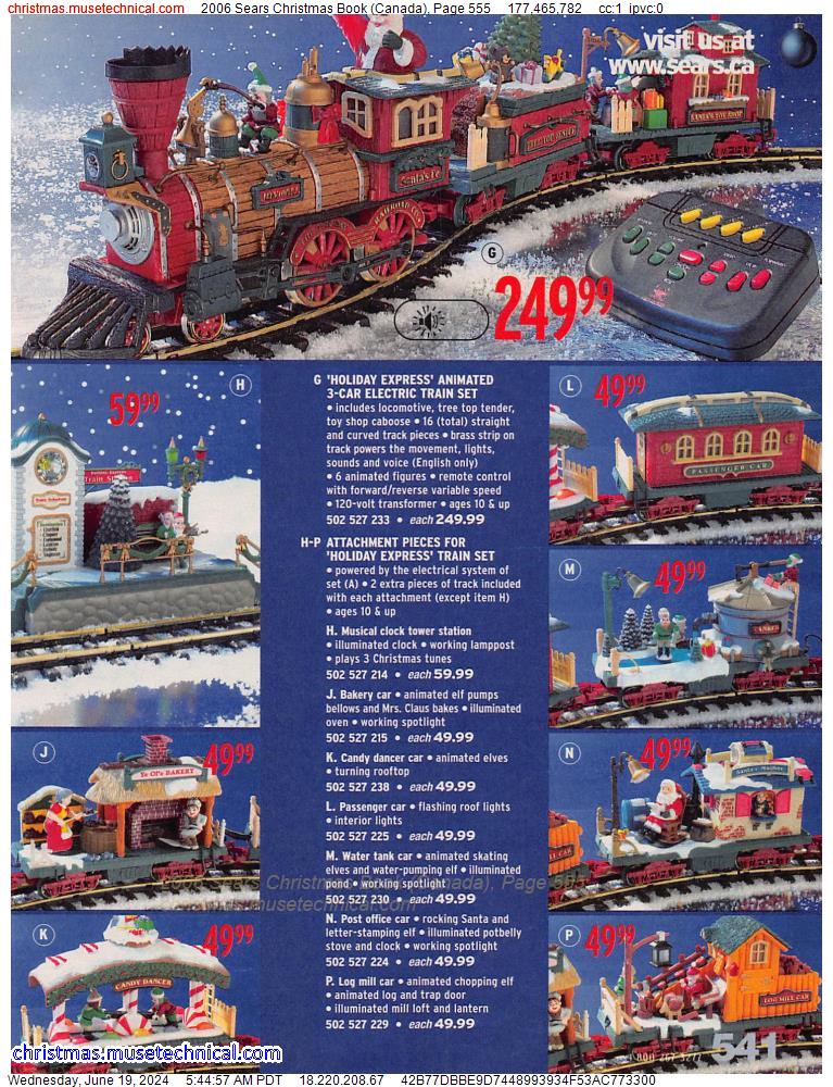 2006 Sears Christmas Book (Canada), Page 555