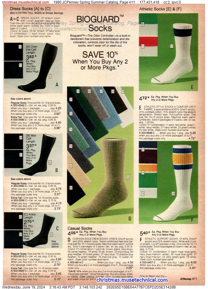 1980 JCPenney Spring Summer Catalog, Page 411