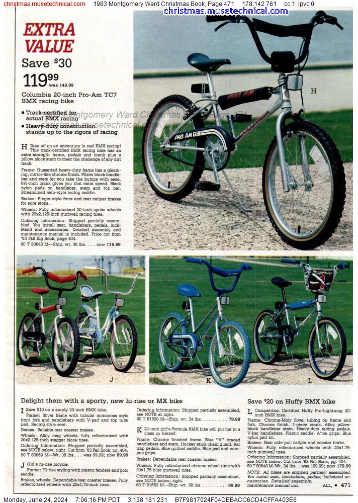 1983 Montgomery Ward Christmas Book, Page 471