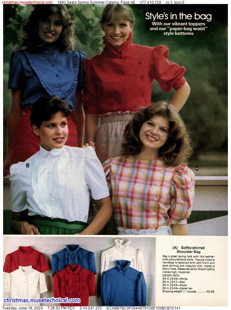 1983 Sears Spring Summer Catalog, Page 46