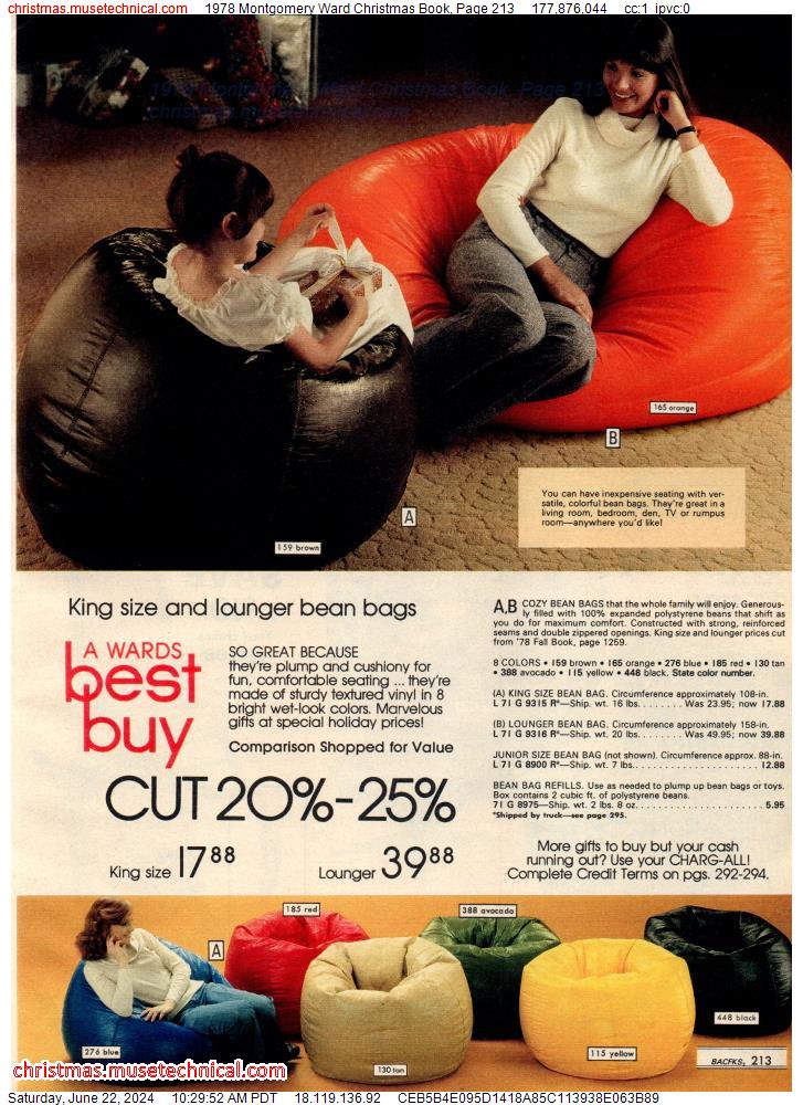 1978 Montgomery Ward Christmas Book, Page 213