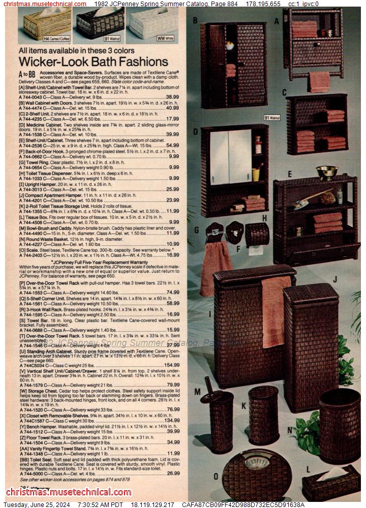 1982 JCPenney Spring Summer Catalog, Page 884