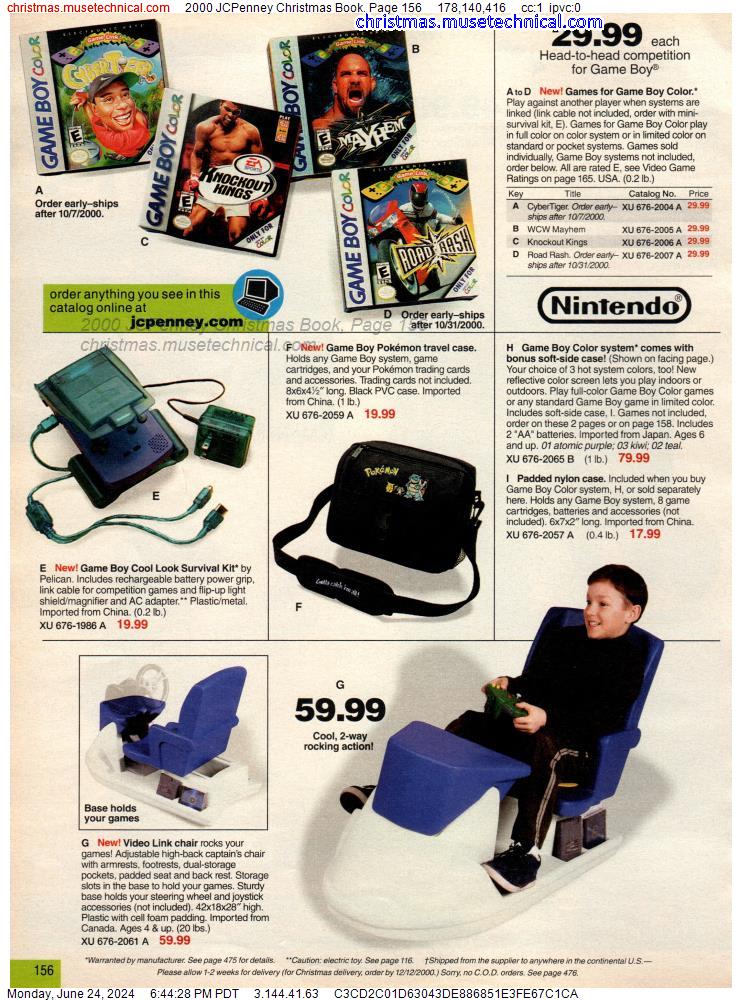 2000 JCPenney Christmas Book, Page 156