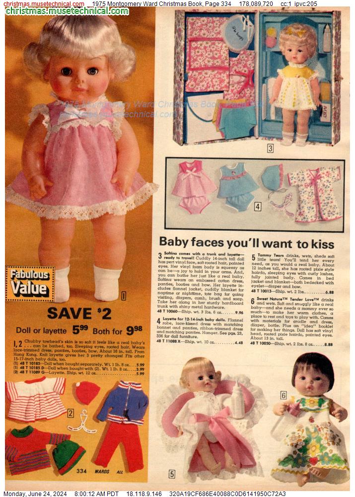 1975 Montgomery Ward Christmas Book, Page 334