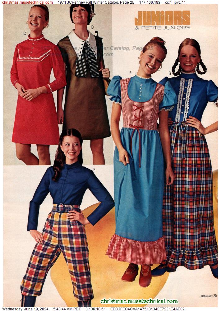 1971 JCPenney Fall Winter Catalog, Page 25