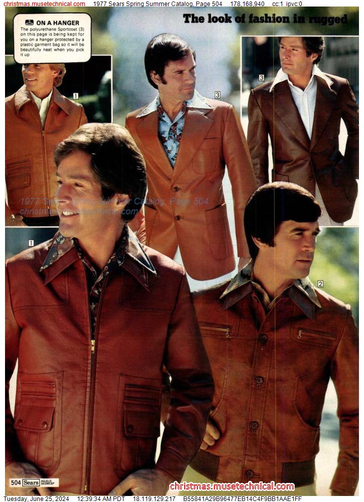 1977 Sears Spring Summer Catalog, Page 504