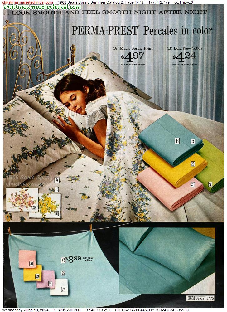 1968 Sears Spring Summer Catalog 2, Page 1479
