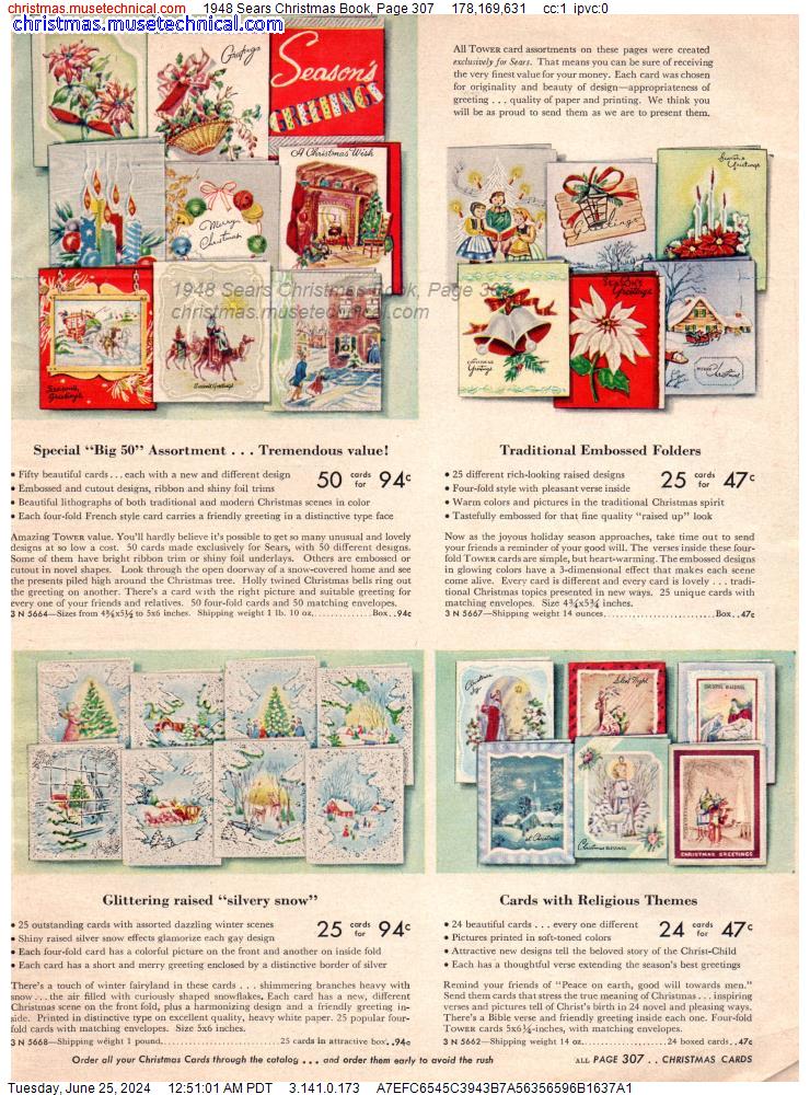 1948 Sears Christmas Book, Page 307