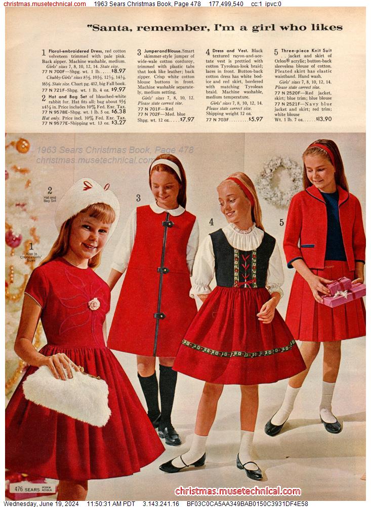 1963 Sears Christmas Book, Page 478