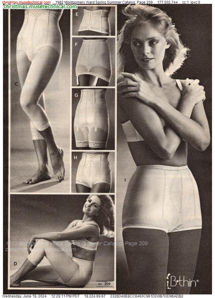 1982 Montgomery Ward Spring Summer Catalog, Page 209