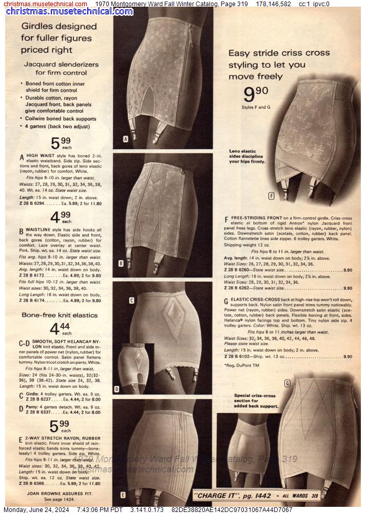 1970 Montgomery Ward Fall Winter Catalog, Page 319