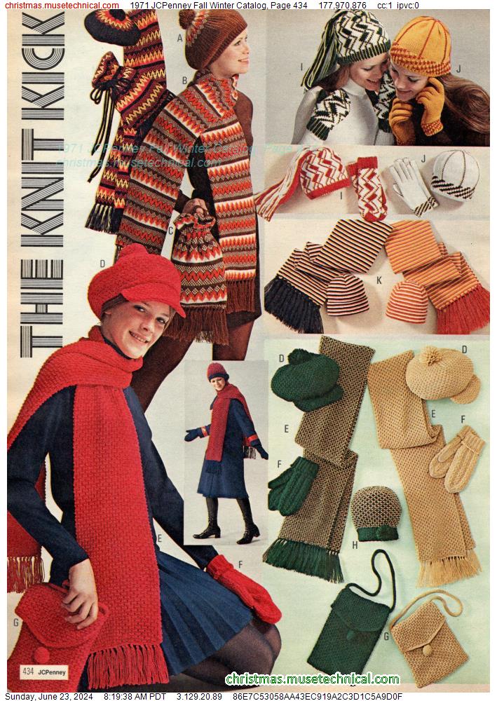 1971 JCPenney Fall Winter Catalog, Page 434
