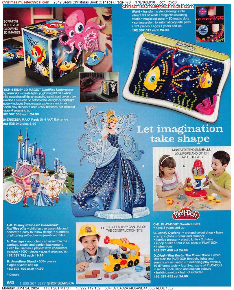 2012 Sears Christmas Book (Canada), Page 678