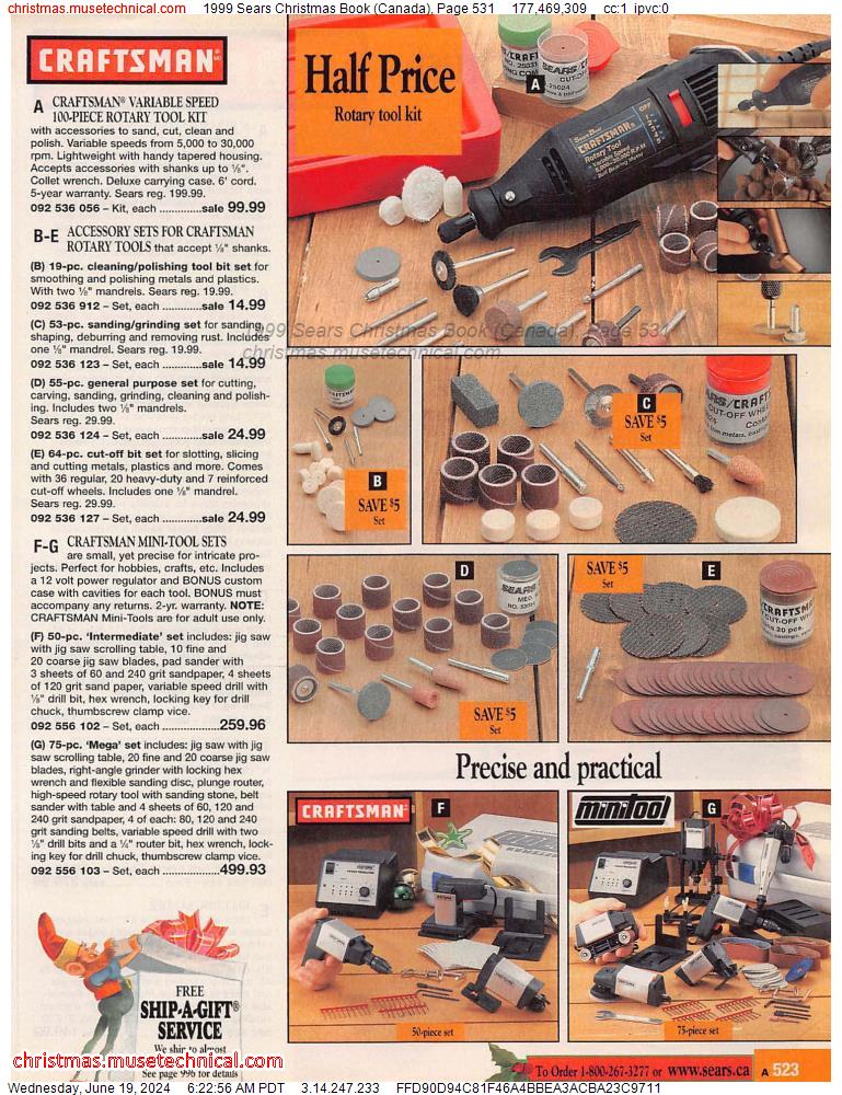 1999 Sears Christmas Book (Canada), Page 531