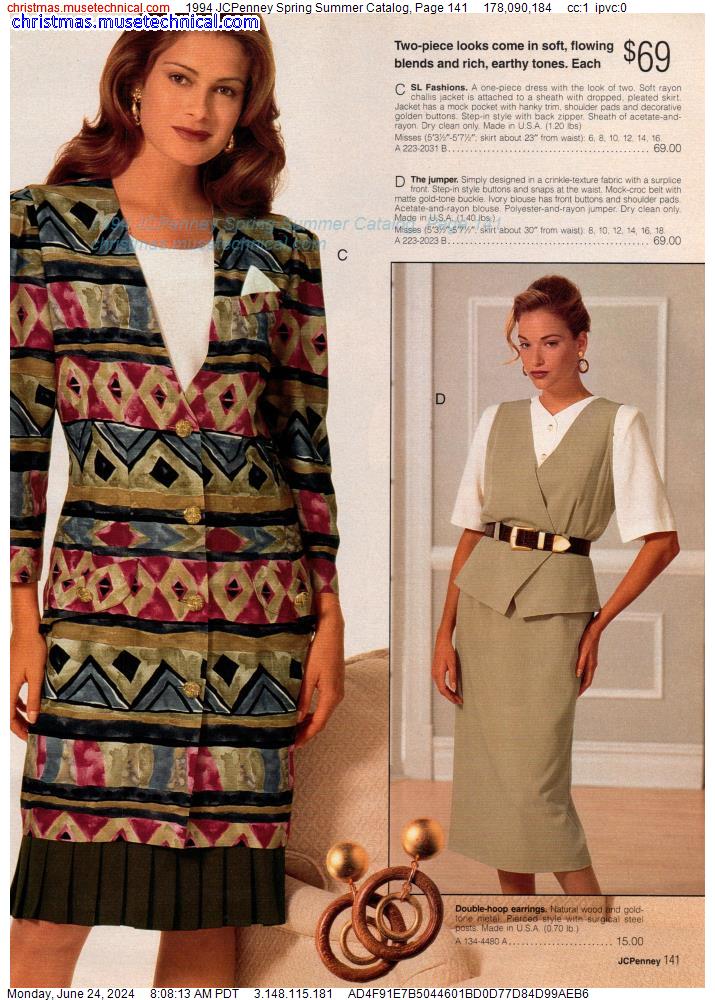 1994 JCPenney Spring Summer Catalog, Page 141