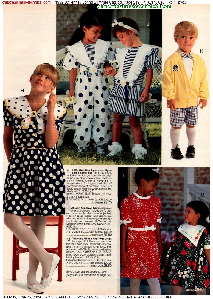 1992 JCPenney Spring Summer Catalog, Page 549