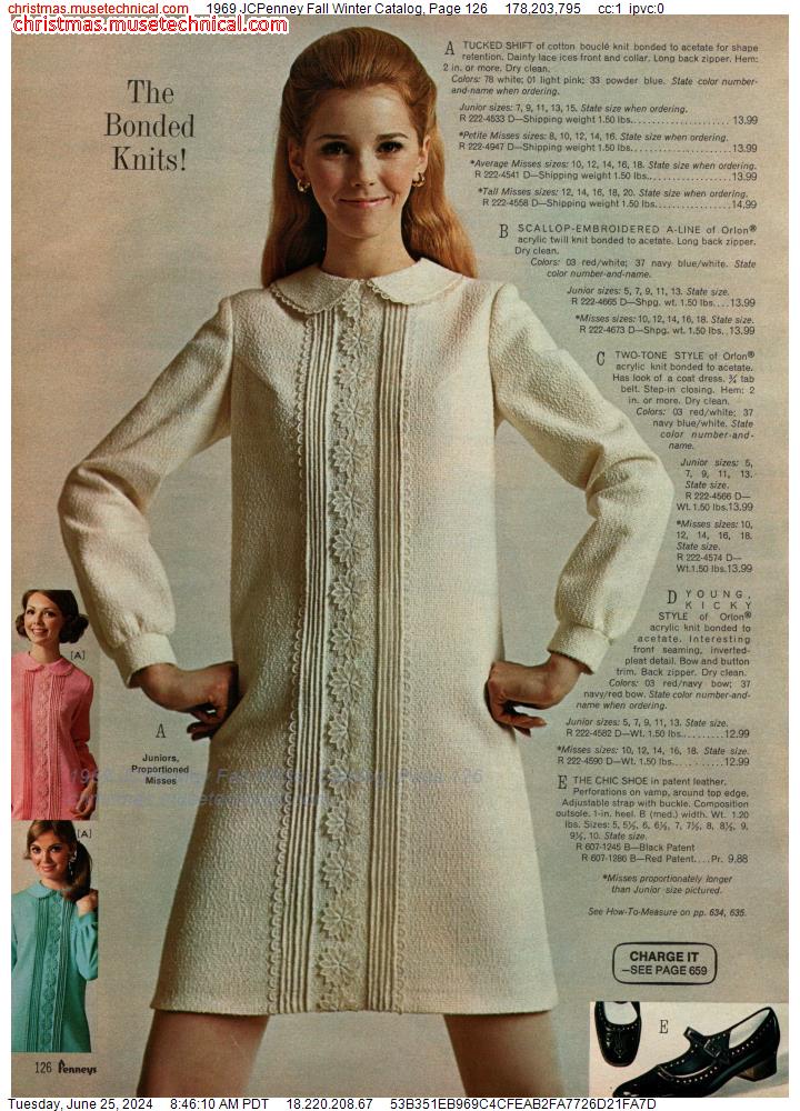 1969 JCPenney Fall Winter Catalog, Page 126
