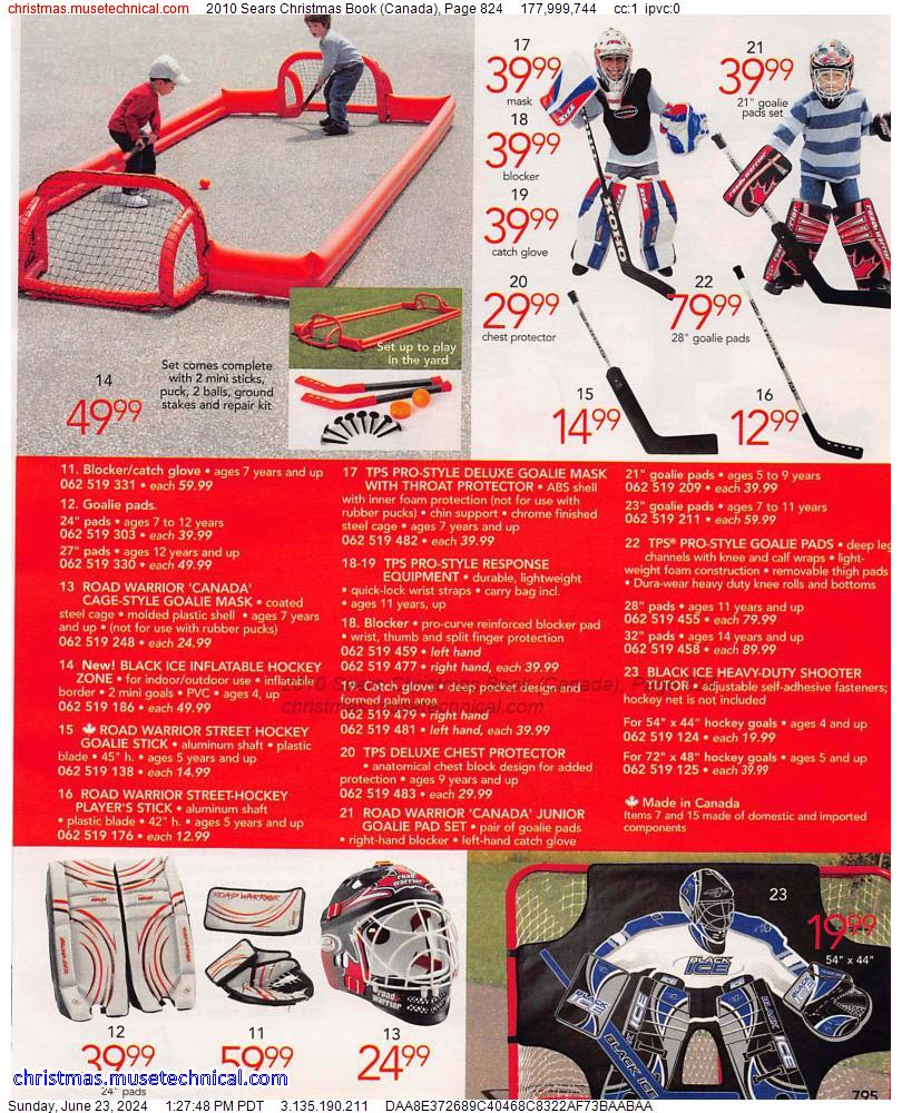 2010 Sears Christmas Book (Canada), Page 824