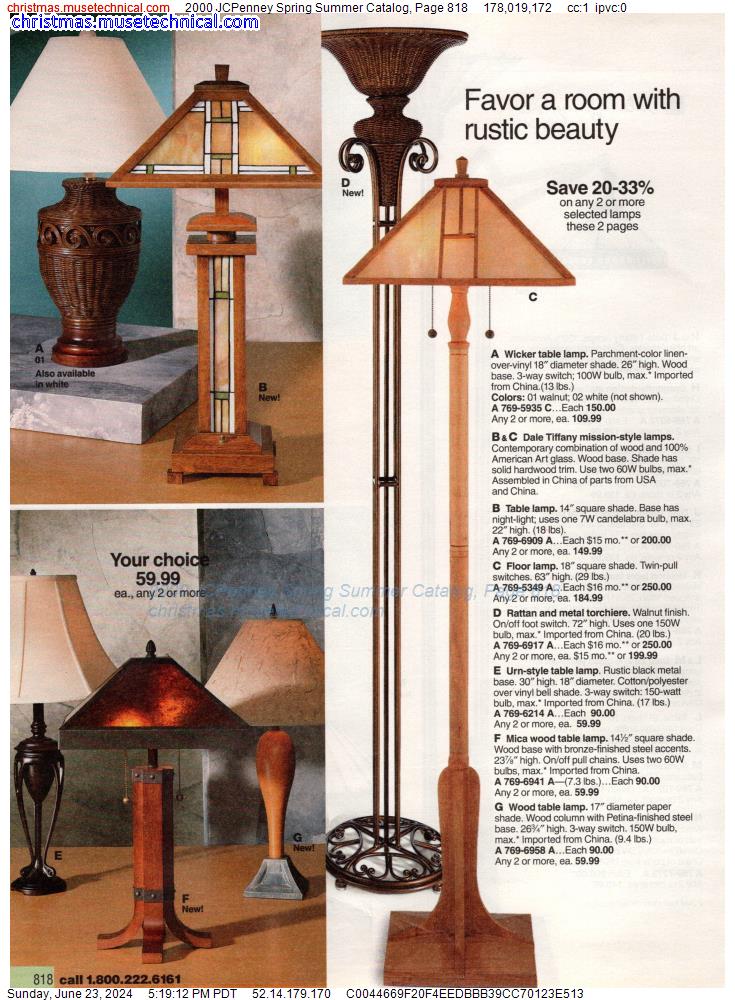 2000 JCPenney Spring Summer Catalog, Page 818
