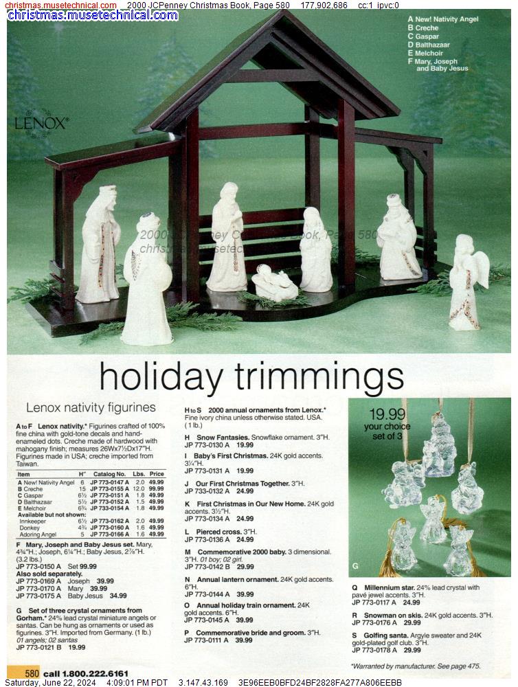 2000 JCPenney Christmas Book, Page 580