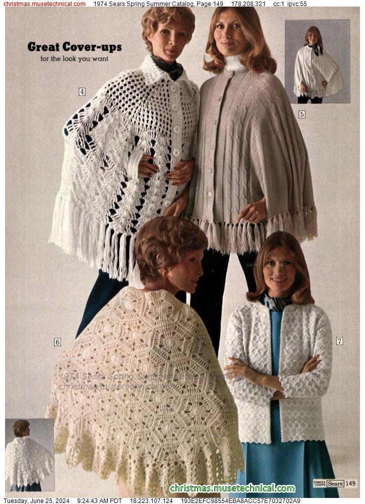 1974 Sears Spring Summer Catalog, Page 149