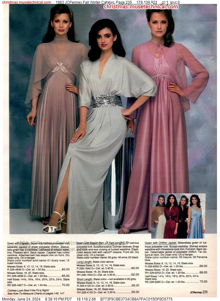 1983 JCPenney Fall Winter Catalog, Page 235