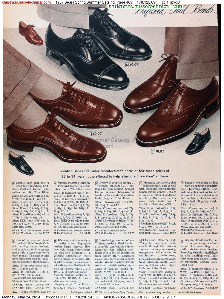 1957 Sears Spring Summer Catalog, Page 463