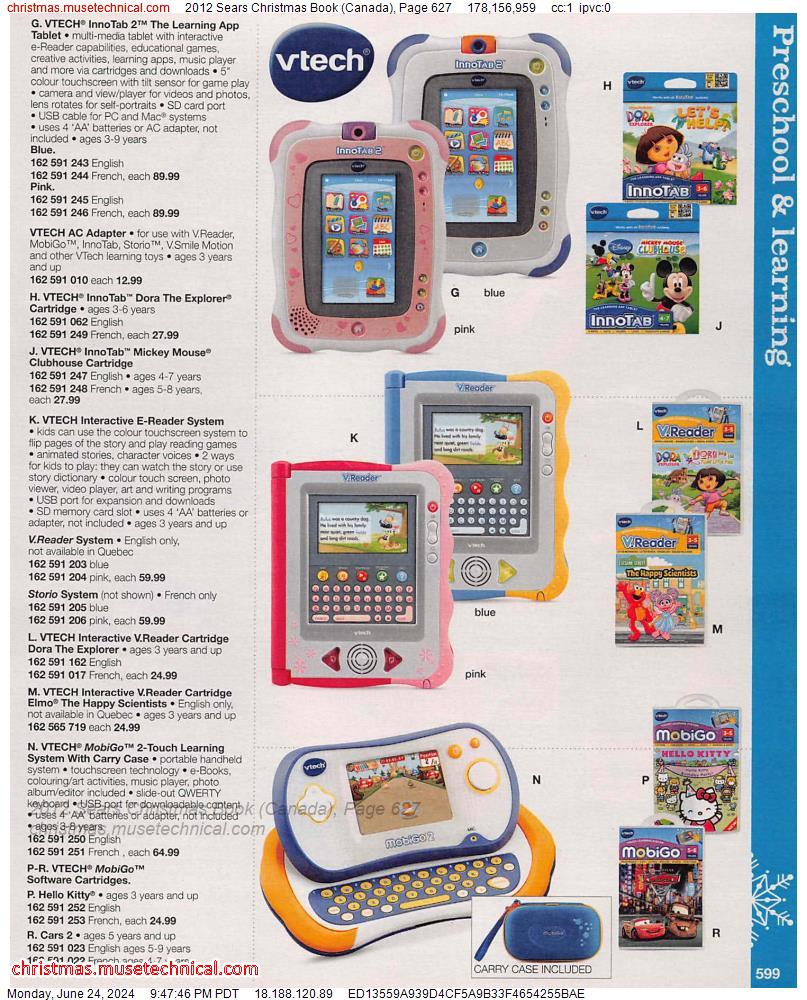 2012 Sears Christmas Book (Canada), Page 627