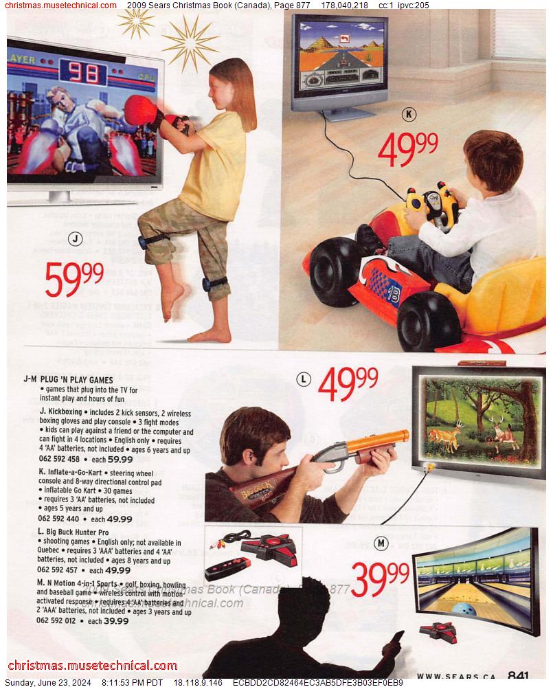 2009 Sears Christmas Book (Canada), Page 877