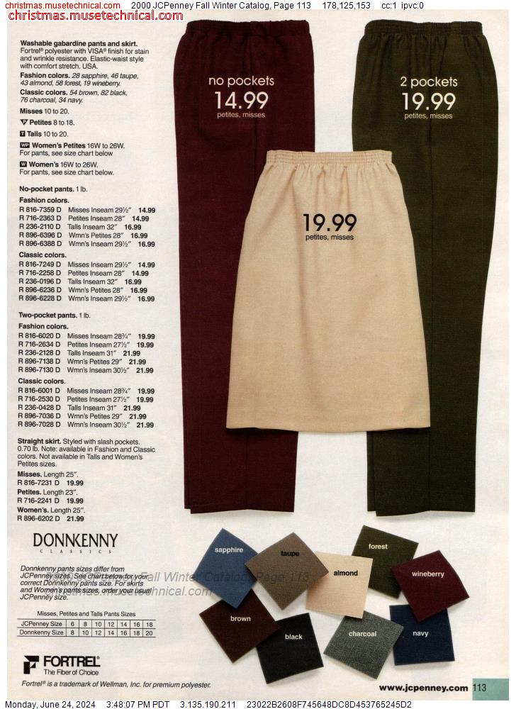 2000 JCPenney Fall Winter Catalog, Page 113