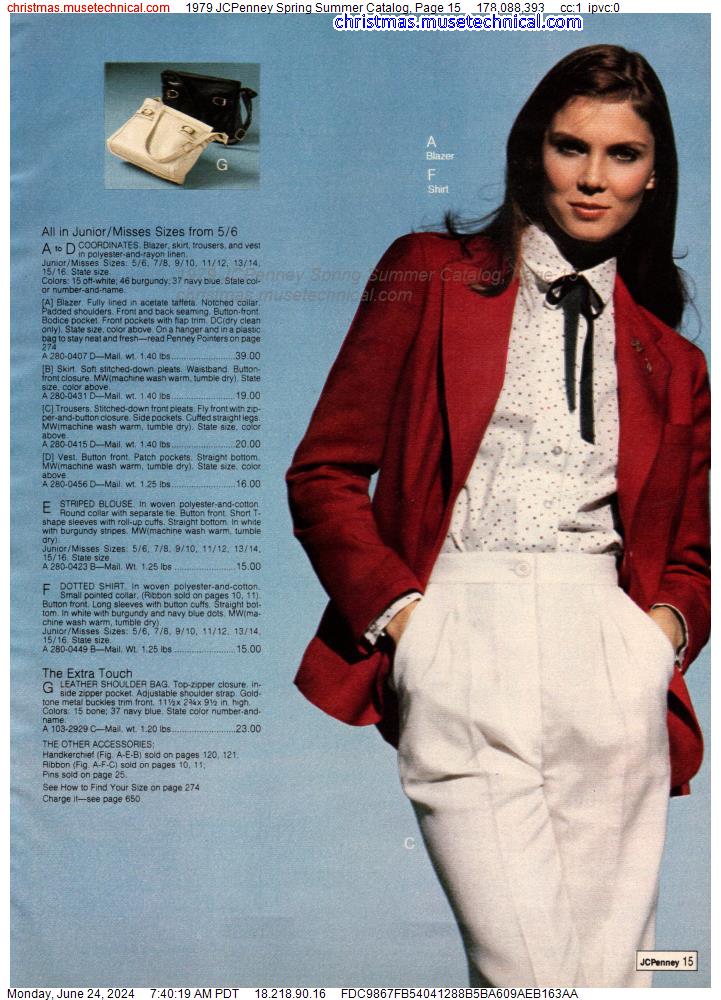 1979 JCPenney Spring Summer Catalog, Page 15
