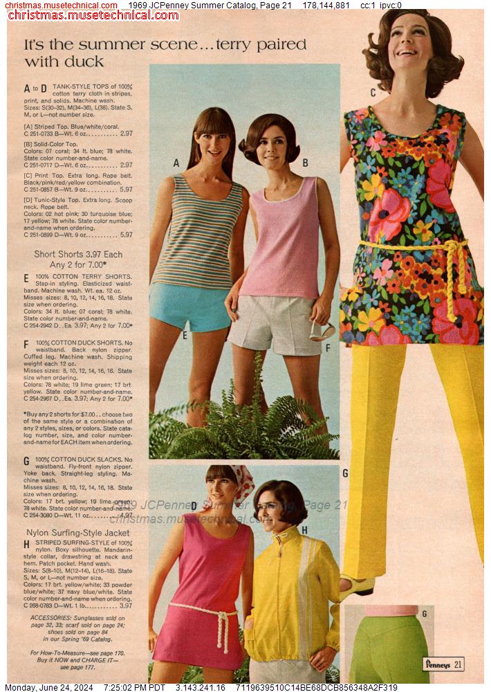 1969 JCPenney Summer Catalog, Page 21
