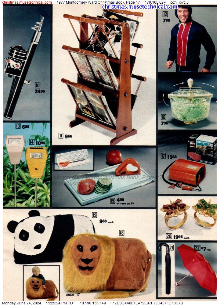 1977 Montgomery Ward Christmas Book, Page 17