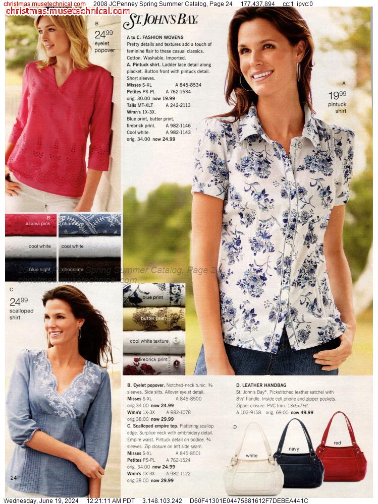 2008 JCPenney Spring Summer Catalog, Page 24