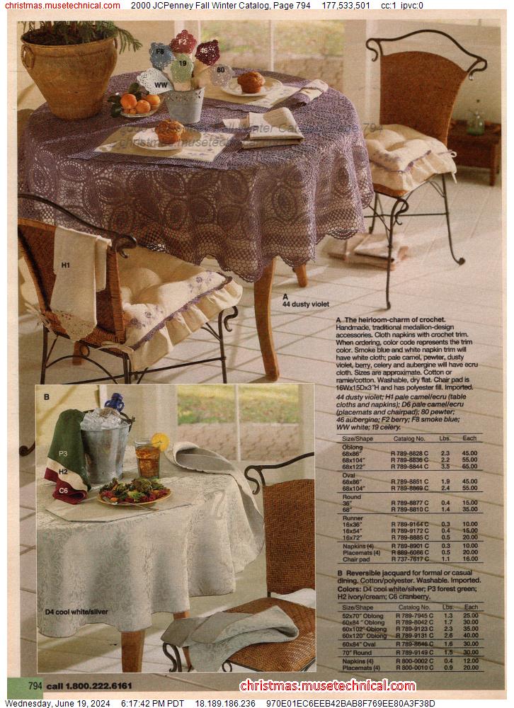 2000 JCPenney Fall Winter Catalog, Page 794