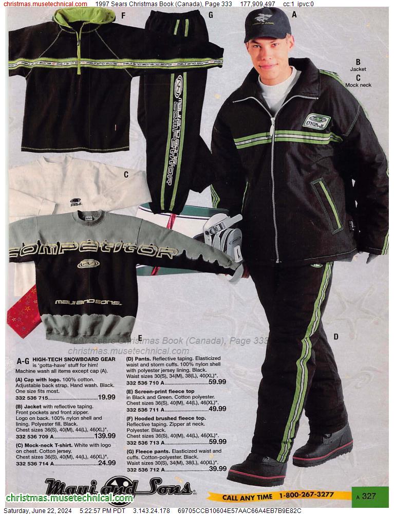 1997 Sears Christmas Book (Canada), Page 333