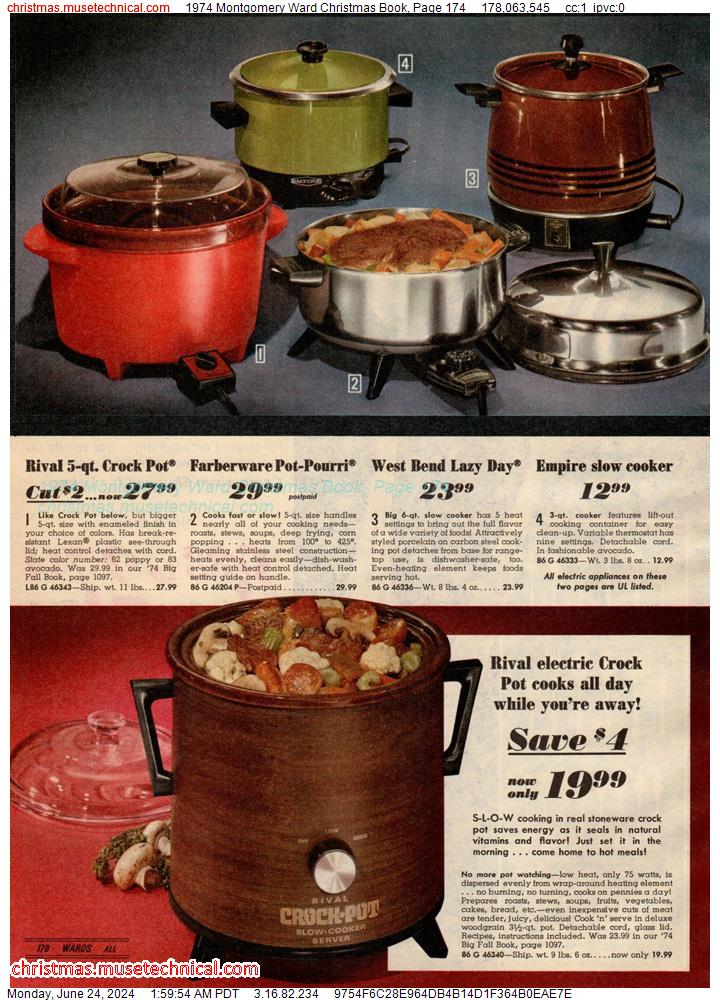1974 Montgomery Ward Christmas Book, Page 174