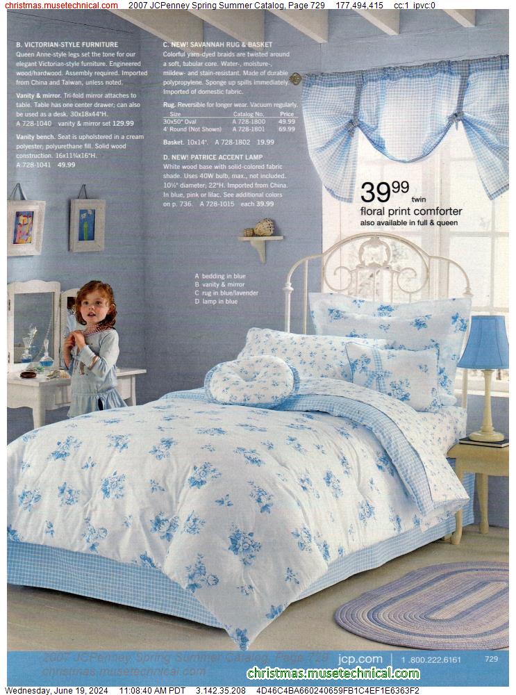 2007 JCPenney Spring Summer Catalog, Page 729