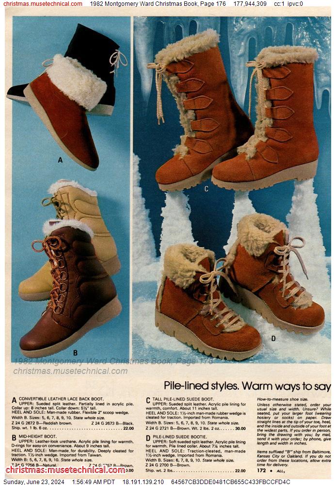 1982 Montgomery Ward Christmas Book, Page 176