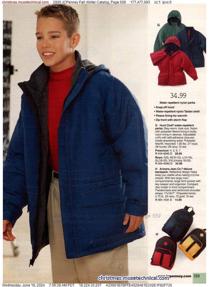 2000 JCPenney Fall Winter Catalog, Page 559