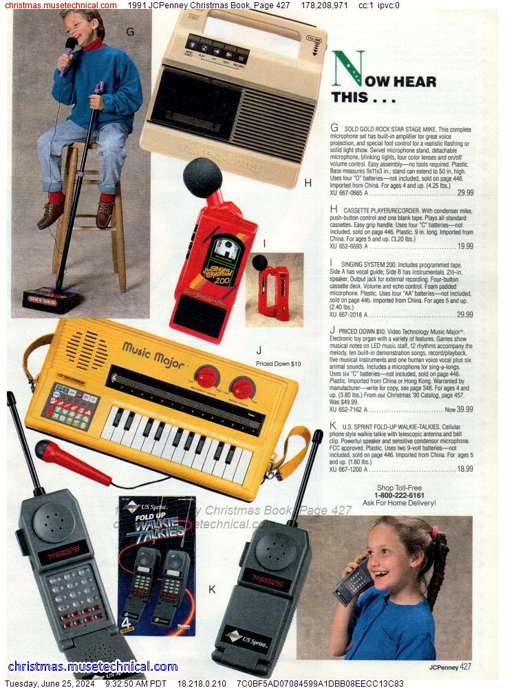 1991 JCPenney Christmas Book, Page 427