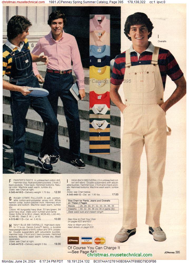 1981 JCPenney Spring Summer Catalog, Page 395