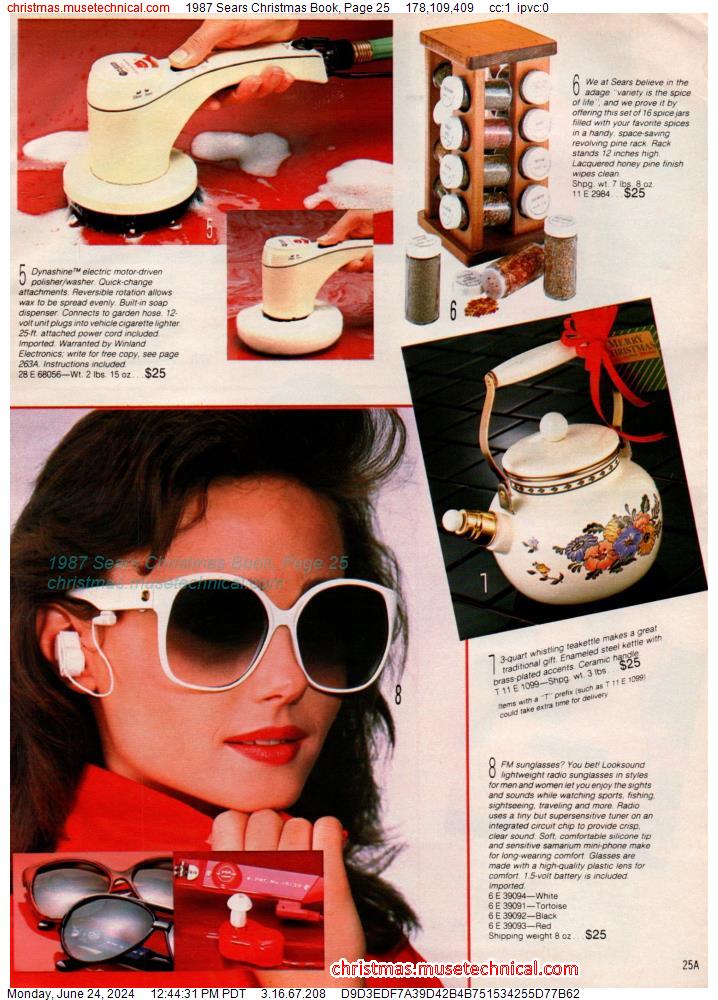 1987 Sears Christmas Book, Page 25
