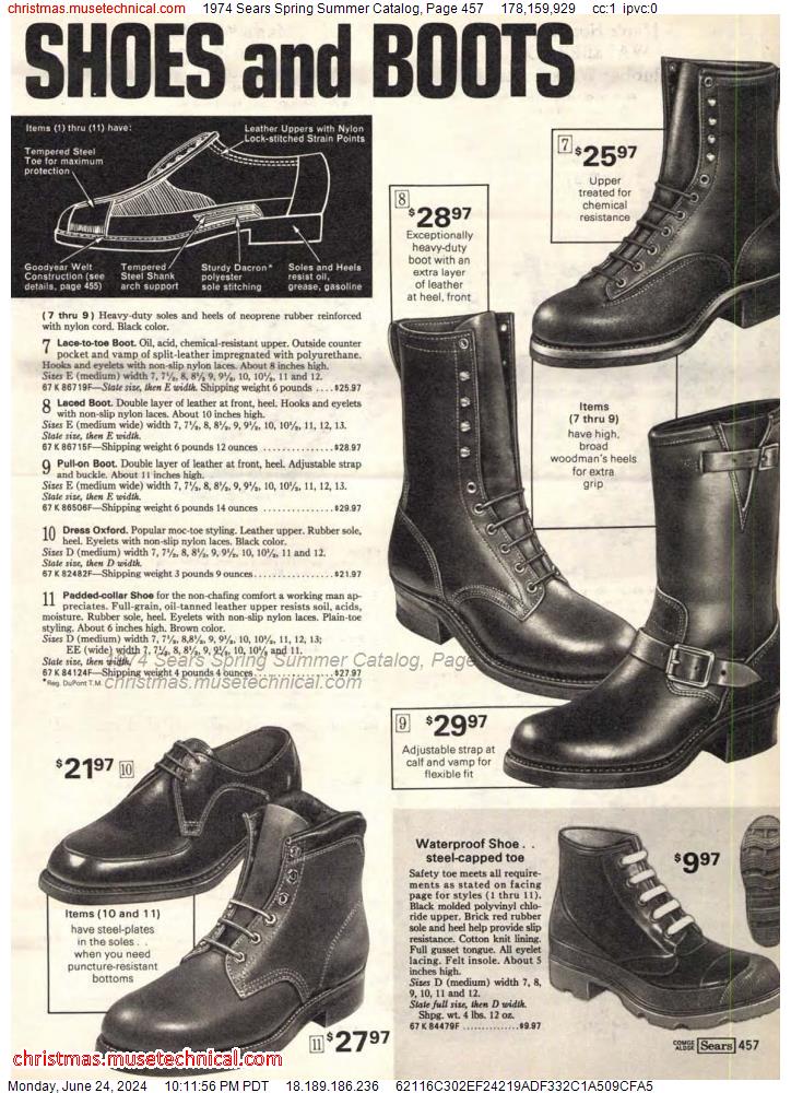 1974 Sears Spring Summer Catalog, Page 457