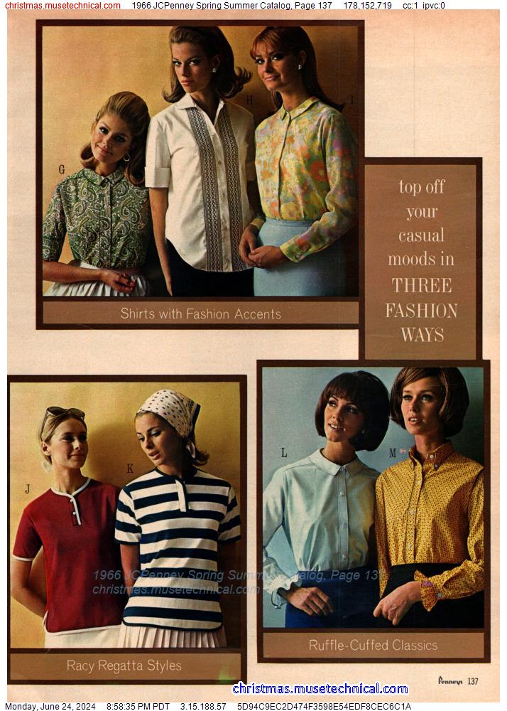 1966 JCPenney Spring Summer Catalog, Page 137