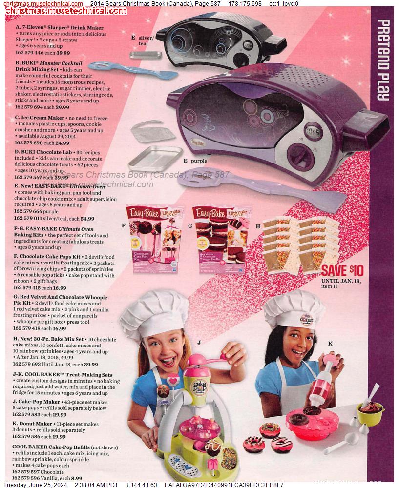 2014 Sears Christmas Book (Canada), Page 587