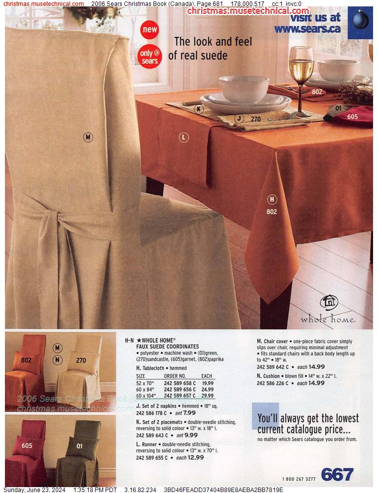 2006 Sears Christmas Book (Canada), Page 681